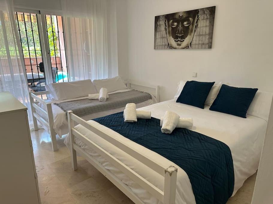 Apartamento En Marbella Guadalmina Primera Linea De Campo De Golf Los Cartujanos Esterno foto